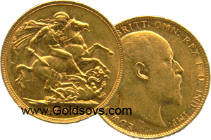 Perth Minted Gold Sovereign 1905