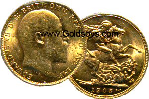 1905 Gold Sovereign
