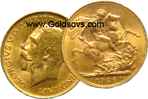 George V 1926 Gold Sovereign